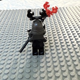LEGO Ninjago Lord Garmadon With 4 Arms with Stone Army Helmet and Staff