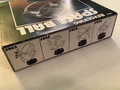 VINTAGE 1970's REVOLVING SPACE BALL #862 New In Original Box