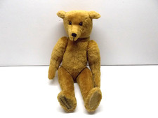 VINTAGE MOHAIR TEDDY BEAR STEIFF  FULLY JOINTED SIGNED ON FOOT 