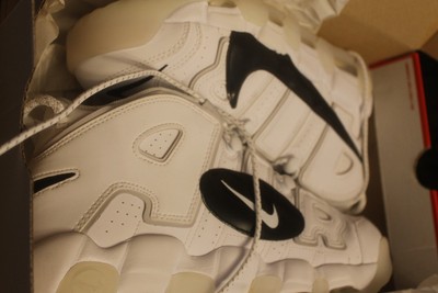 Nike Air More Uptempo '96 White/Black Photon Dust DQ5014-100 Men's 10.5