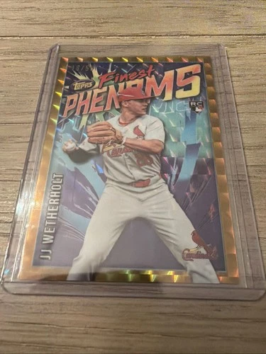 2026 Topps Finest JJ Wetherholt Gold Geometric (RAW)