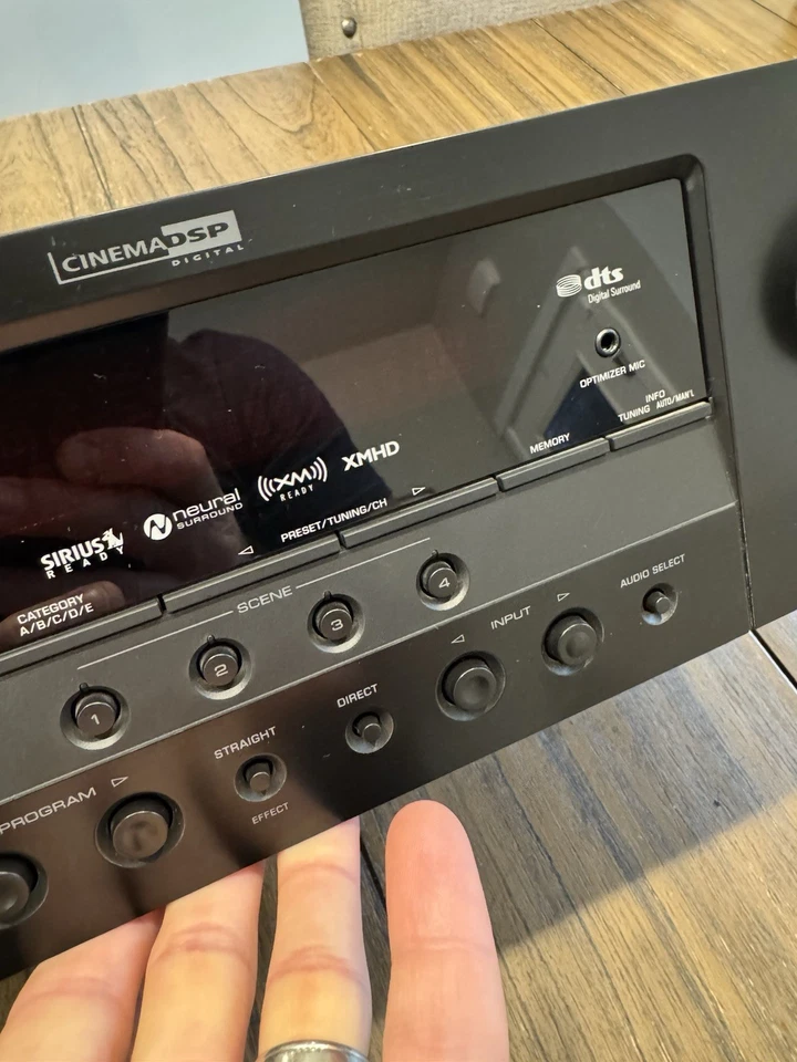 Yamaha RX-V63 Natural Sound AV Receiver With Remote And Manual Bundle - Image 2 of 4