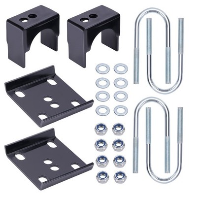 6'' Rear Axle Drop Flip Kit W/ U-Bolts For Dodge D100 D150 2WD 1972-1993