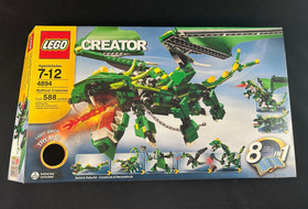 LEGO Creator Mythical Creatures (4894) Complete w Manuals & Box 8 in 1 Creatures