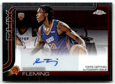 Rasheer Fleming Chrome NBA 2025 Auto