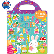 Benresive Reusable Sticker Book for Toddlers, Stickers for Kids, Toddler Travel