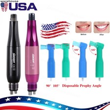 SANDENT Dental Hygiene Prophy Handpiece Air Motor 4Hole 360 Swivel 4:1 Nose Cone