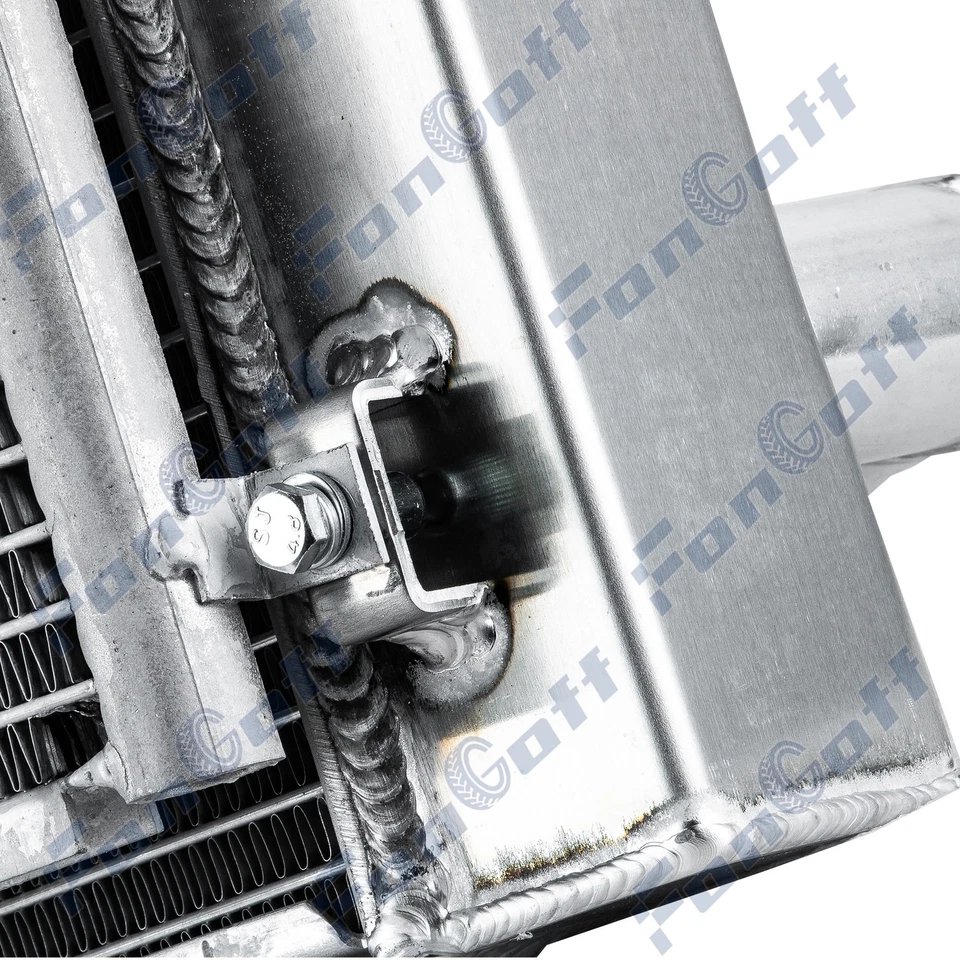 For 2007~20 2010 Infiniti G35 G37 G25 Q60/Nissan 370Z Radiator w/Condenser Combo Foto 3 de 4