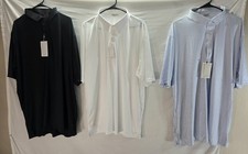 Lot of 3 Collars & Co Men's 3XL Polo Dress Shirts New With Tags