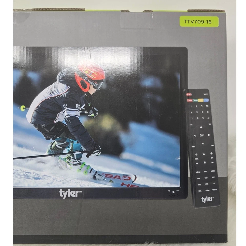 TYLER 16" Digital TV FM Radio Tuners HDMI/USB Inports LED TV #TTV709-16 NEW - Image 4 of 4