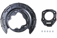 Metzger Spritzblech, Bremsscheibe 6115121 FüR Hyundai Kia, Hinterachse Links