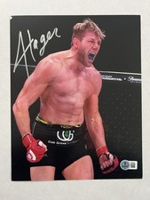 Jake Hager Jack Swagger autographed signed 8x10 photo Beckett BAS COA WWE AEW