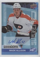 2021-22 Upper Deck Ice Sub Zero Blue Wade Allison #SZ-47 Rookie Auto RC 0uz9