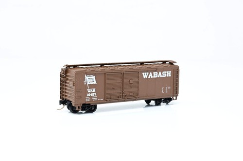 Roco Spur N 28703 40' Stahl Doppeltür Güterwagen Wabash No.16457 - Originalverpackt | Zustand: Used