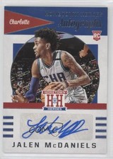 2019-20 Panini Chronicles Hometown Heroes Rookie 57/99 Jalen McDaniels Auto pm5
