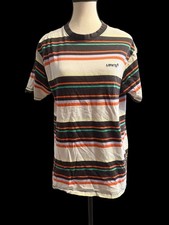 Y2K Red Tab Levi  s Style A06370069 Queen Stripe Rainy Day - Multi-Color Small
