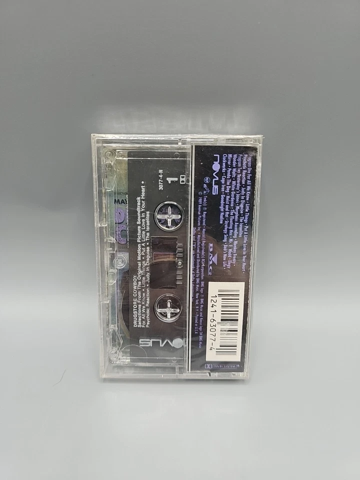 Drugstore Cowboy Original Motion Picture Soundtrack Cassette 1989 Novus - Image 2 of 2
