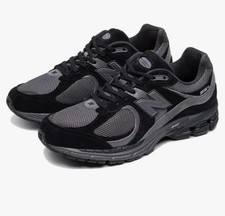 New Balance 2002R Trainers Shoes Black/Grey Uk 11.5 US 12