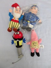 McDonalds Happy Meal Children's Favourites x 4 Zebedee, Big Ears, Plod, Clanger