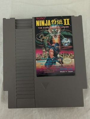 Tested Ninja Gaiden II 2 Authentic