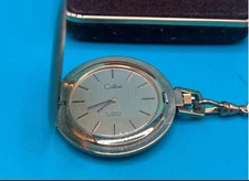 COLIBRI 17 JEWEL POCKET WATCH WITH ORIGINAL BOX