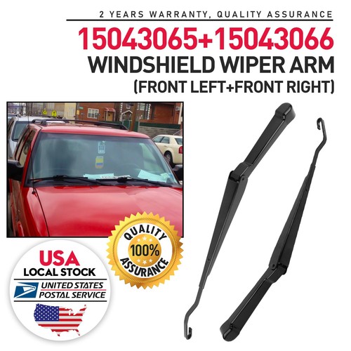 For Chevy S10 GMC Sonoma Windshield Wiper Arms Left+Right 42533 42534 Set of 2 - Picture 1 of 13