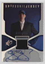 2000-01 SPx SPx Rookie Jersey Auto 2161/2500 Mike Miller #111 Auto 2d0