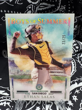 Ethan Salas - #23/25 - SILVER HOLO - 2025 Panini Boys of Summer - 74