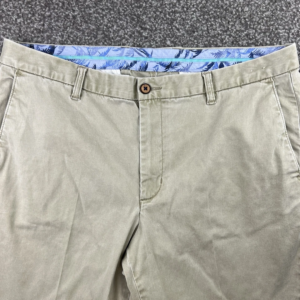 Tommy Bahama Pantalones Para Hombres 36 Gris Denim Jeans Exterior Bolsillos Informales Caimán 36x29 Foto 4 de 4