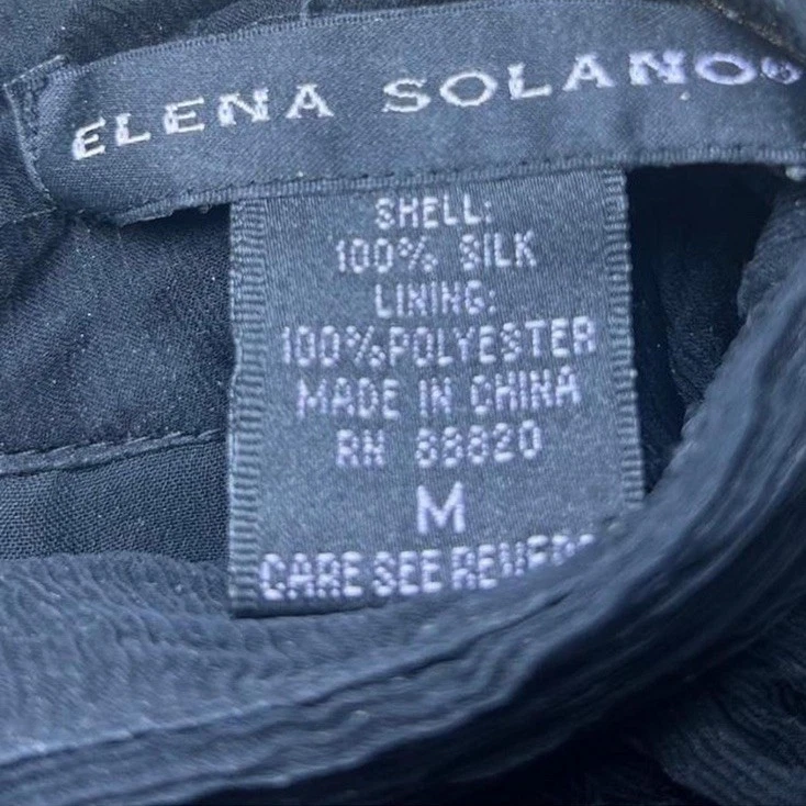 Vintage Silk Blouse - Image 2 of 3