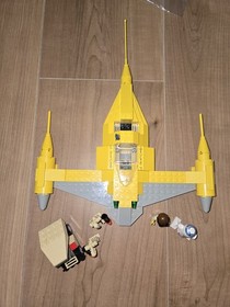 LEGO STAR WARS 7141 NABOO FIGHTER 100% Complete With Correct Figures Vintage