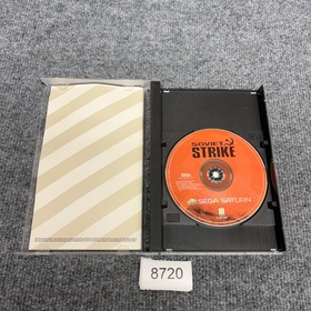 Soviet Strike Sega Saturn Complete w/ Manual CIB VGC