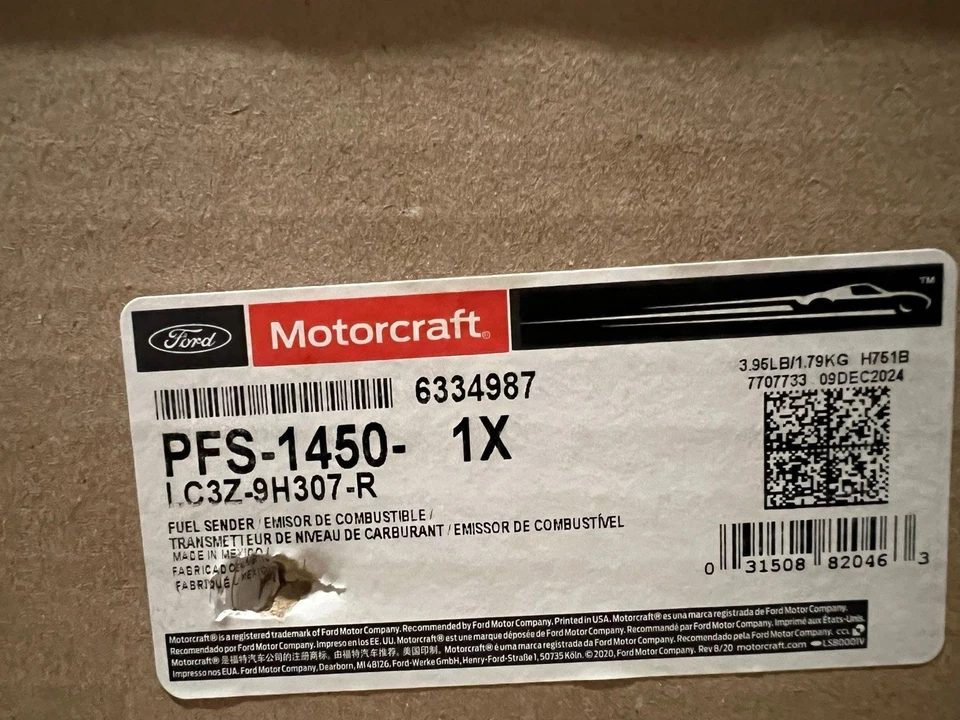 Fuel pump and sender assembly Ford Super duty F250 F350 F450 2017/2020 - Image 3 of 4