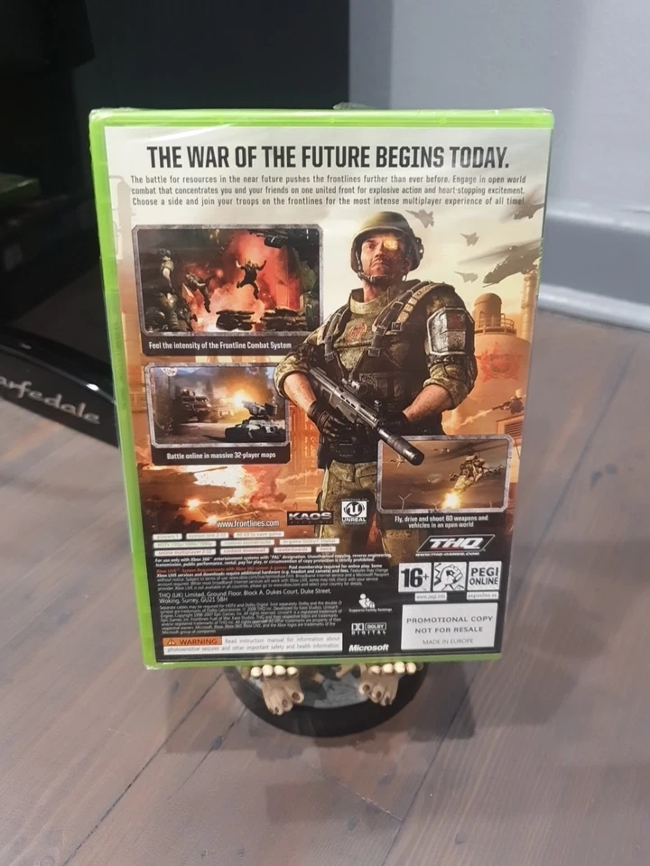 AUS PAL Frontlines Fuel Of War XBOX 360 Promotional Edition PROMO NEW & SEALED - Image 2 of 4