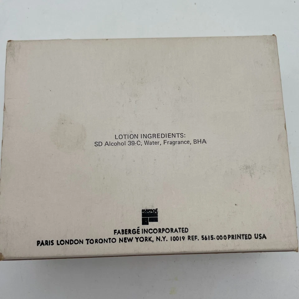 De colección Faberge Brut Jr Jabón en Cuerda Salpicaduras Loción Set de Regalo Medallón Acicalamiento Foto 3 de 4