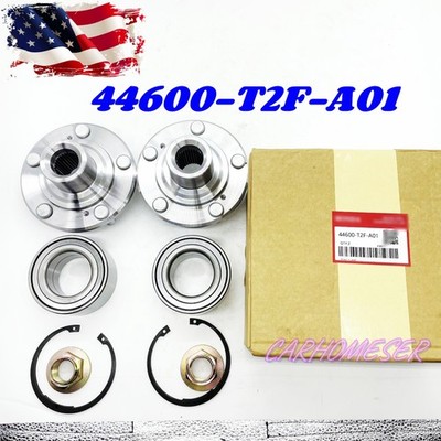 2SET Front Wheel Hub Bearing Kits Fit 2013-2017 Honda Accord 2015-2019 Acura TLX