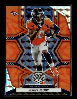 2022 Panini Mosaic #60 Jerry Jeudy Mosaic Red Card