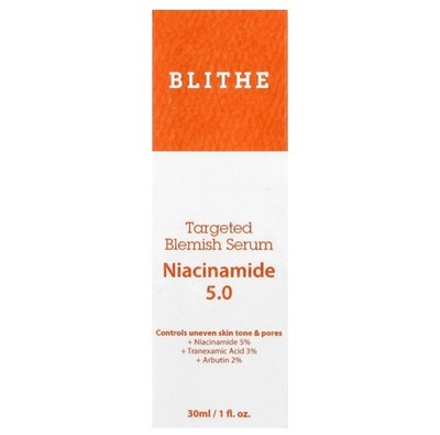 BLITHE Targeted Blemish Serum Niacinamide 5.0 30ml  01/16/2026