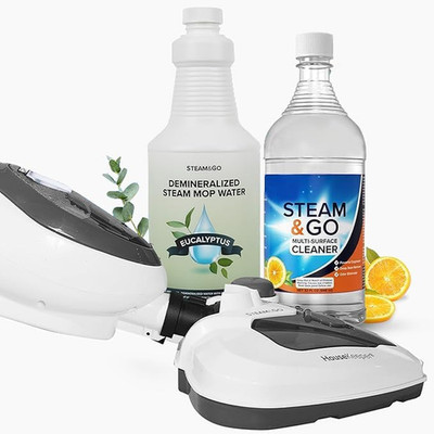 Housekeeper 10-in-1 Steam Cleaner & Multi-Purpose Cleaner Bundle - Eucalyptus Mi