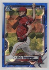 2021 Bowman Chrome Draft Sapphire Edition Luke Murphy #BDC-167 0h29