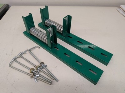 Greenlee 2018S Straight Cable Roller -set of 2