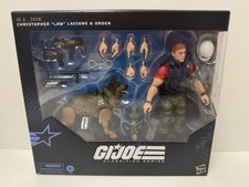 GI Joe Classified Series Christopher  Law  Lavigne & Order Deluxe Action Figures