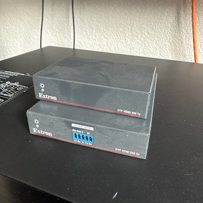 Extron DTP HDMI 230 Tx and Rx Over Twisted Pair Transmitter & Receiver Set