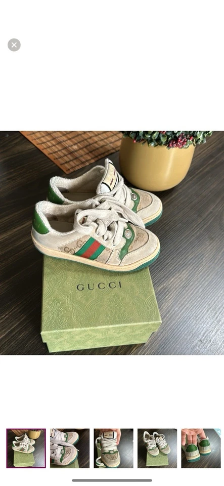 Gucci Toddler Screener Sneakers - Image 4 of 4