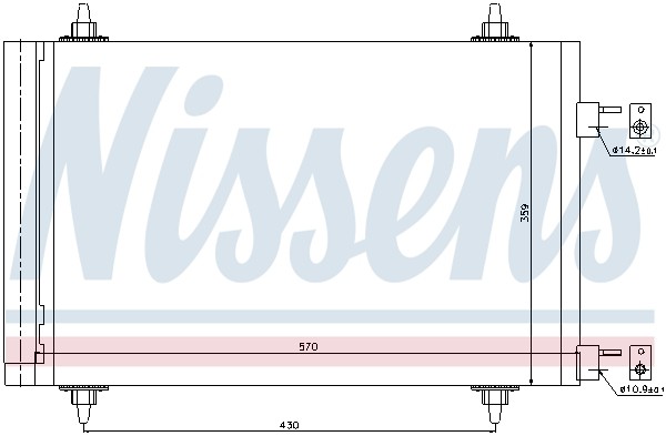 CITROEN C4 PICASSO I 2006-2013 MPV CITRON C4 (2005) 2.0 Condenser - Image 35
