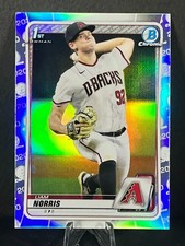 2020 BOWMAN CHROME REFRACTOR Liam Norris Arizona Diamondbacks #BD-147 R12