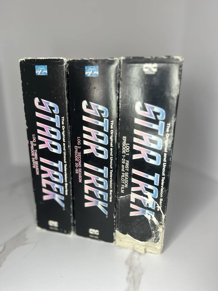 Star Trek: Original Series Log. 1-3 - JP Laserdisc Box Set Lot  - Image 2 of 4