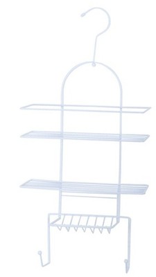 MSV Duschregal Duschablage Badregal Regal Duschkorb Dusche Ablage Hängeregal 