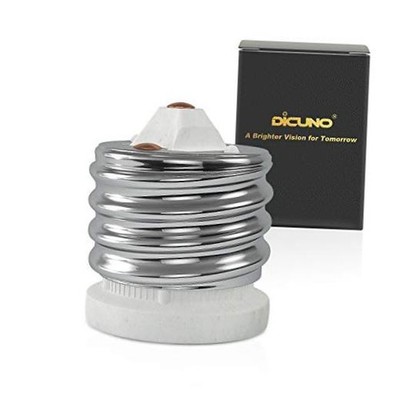 E39 to E26 Socket Converter, UL-Listed Ceramic Mogul Adapter-Pack | Ceramic 1