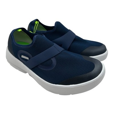 Oofos Mens Oomg Eezee Low 7012022-14 Gray Slip On Casual  display picture 2